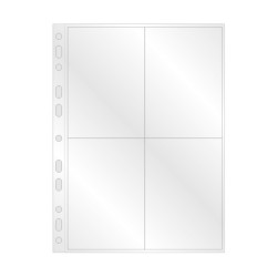 ΖΕΛΑΤΙΝΕΣ ΕΓΧΩΡΙΕΣ ΦΩΤΟΓΡΑΦΙΩΝ Α4 4 ΘΕΣΕΙΣ  (πακέτο 100τεμ.)