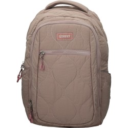 ΤΣΑΝΤΑ BACKPACK STREET PUFFY ROSE 30x20x45cm (με εργονομική πλάτη air system)