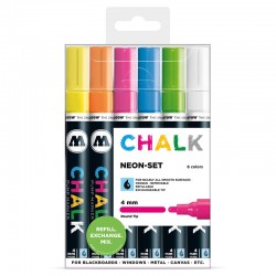 ΜΑΡΚΑΔΟΡΟΙ MOLOTOW ONE4ALL 127HS 2mm (σετ 6 τεμ.) NEON