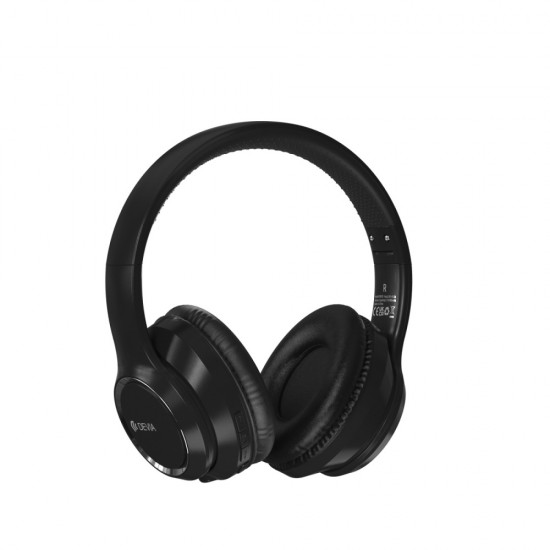 ΑΚΟΥΣΤΙΚΑ DEVIA HEADPHONE BLUETOOTH BLACK