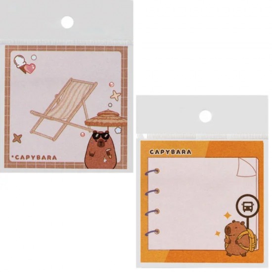 ΧΑΡΤΑΚΙΑ CENTRUM 80x80mm CAPYBARA 50φυλ.