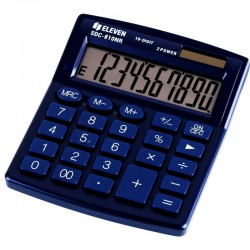 ΚΟΜΠΙΟΥΤΕΡ ELEVEN SDC 810-NRNV (10 ψηφία) ΜΠΛΕ 124x102x25mm