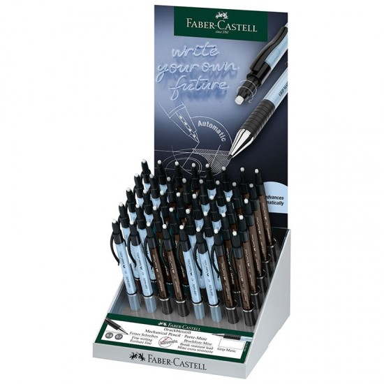 ΜΟΛΥΒΙΑ ΜΗΧΑΝΙΚΑ FABER CASTELL GRIP MATIC 1375/1377 (stand 40τεμ.)(0,5/0,7) skyblue