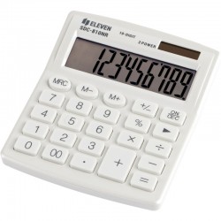 ΚΟΜΠΙΟΥΤΕΡ ELEVEN SDC 810-NRWH (10 ψηφία) ΛΕΥΚΟ 124x102x25mm