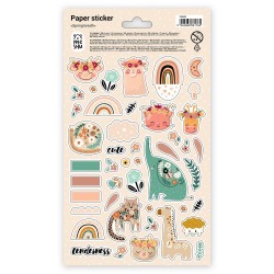 ΑΥΤΟΚΟΛΛΗΤΑ MESHU SPRING BREATH (πακέτο 10 καρτέλες12χ21)