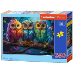PUZZLE  CASTORLAND 260τεμ. Three Little Owls (320x230mm)