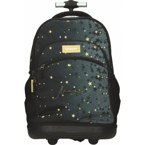ΤΣΑΝΤΑ ΣΧΟΛΙΚΗ STREET TROLLEY MAGIC 34x22x47 cm (με εργονομική πλάτη air system και σκληρό πάτο)
