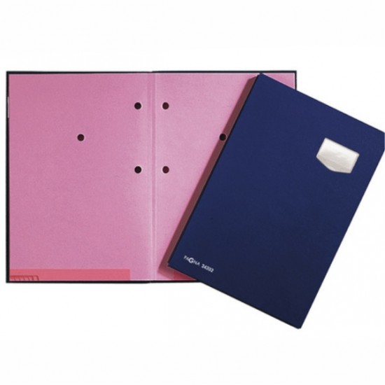 ΒΙΒΛΙΑ ΥΠΟΓΡΑΦΩΝ PAGNA 10ΘΕΜ.(μαύρο+μπορντώ)