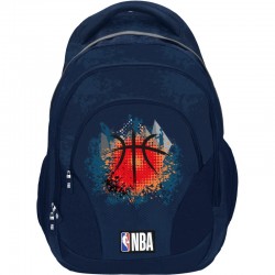 ΤΣΑΝΤΑ ΣΧΟΛΙΚΗ STREET NBA BLUE 31x22x45cm (με ορθοπεδική πλάτη)