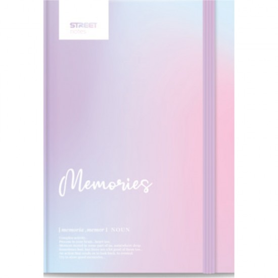 ΣΗΜΕΙΩΜΑΤΑΡΙΟ STREET MEMORIES A5 96σελ. (80gr ριγέ)