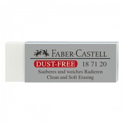 ΓΟΜΕΣ FABER CASTELL DUST FREE ΛΕΥΚΗ ΚΟΥΤΙ 20τεμ.
