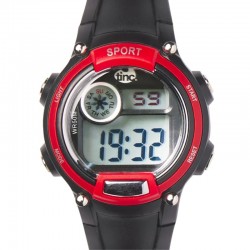 ΡΟΛΟΙ TINC SPOTCH DIGITAL WATCH  (Μαύρο-Κόκκινο)