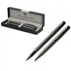 ΣΤΥΛΟ WELLINGTON ΣΕΤ AURORA GREY (Διαρκείας & roller)