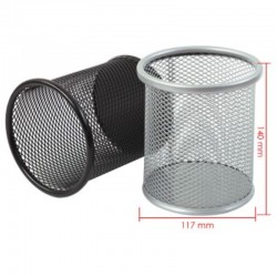 ΜΟΛΥΒΟΘΗΚΗ ΣΥΡΜΑΤΙΝΗ FOSKA ΣΤΡΟΓΓΥΛΗ ΓΙΓΑΣ (11mm διάμετρος) ΜΑΥΡΗ