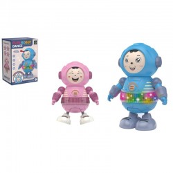 ΡΟΜΠΟΤ ΜΕ 4 ΠΡΟΣΩΠΑ ΧΟΡΕΥΕΙ ΜΕ ΦΩΣ & ΜΟΥΣΙΚΗ