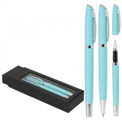 ΣΤΥΛΟ WELLINGTON ΣΕΤ TOLEDO TURQUESE  (Διαρκείας & roller)