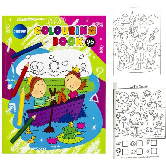 ΒΙΒΛΙΑ ΖΩΓΡΑΦΙΚΗΣ CENTRUM COLOURING BOOK 210x285 (96 σελ.)