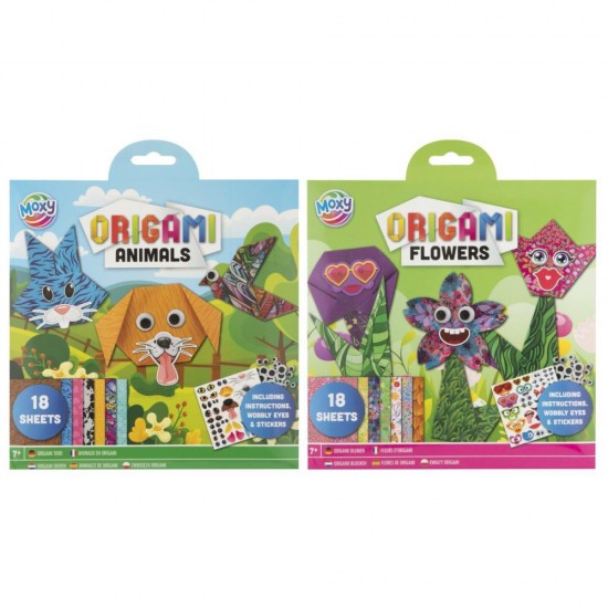 ORIGAMI ΜΕ ΛΟΥΛΟΥΔΙΑ ΚΑΙ ΖΩΑ