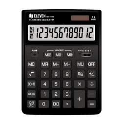 ΚΟΜΠΙΟΥΤΕΡ ELEVEN SDC 444-XBK (12 ψηφία) ΜΑΥΡΟ 204x155x33mm