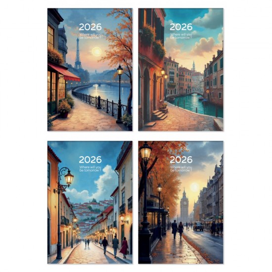 ΗΜΕΡΟΛΟΓΙΟ Η.Β AROUND THE WORLD ΗΜΕΡΗΣΙΟ 14χ21 ΜΕΣΑΙΟ