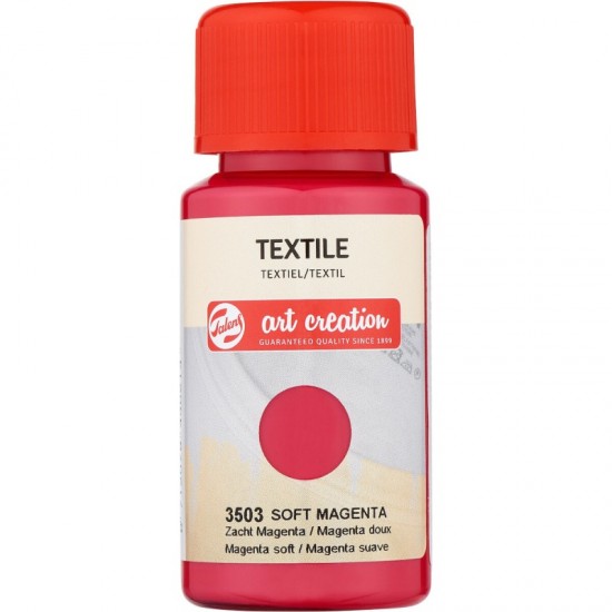 TALENS ART CREATION ΧΡΩΜΑΤΑ TEXTILE 50ml SOFT MAGENTA