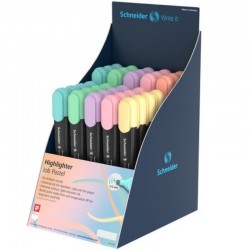 ΒΙΤΡΙΝΑ RACK ΜΑΡΚΑΔΟΡΟΙ SCHNEIDER JOB ΥΠΟΓΡΑΜΜΙΣΗΣ PASTEL (stand 35τεμ.) 306882