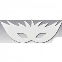 ΜΑΣΚΕΣ ΧΑΡΤ.ΑΠΟΚΡΙΑΤΙΚ.29Χ10,5cm ΣΕΤ10 τεμ.