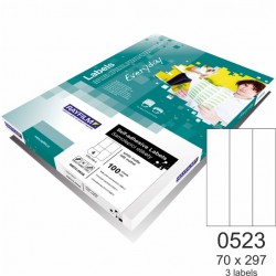 ΕΤΙΚΕΤΕΣ RAYFILM ECO Α4 70x297mm 100φ.