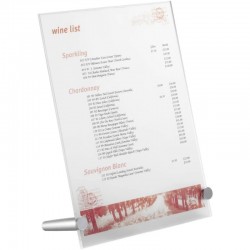 ΘΗΚΗ ΠΛΕΞΙΓΚΛΑΣ DURABLE ΜΕ ΒΑΣΗ ΑΛΟΥΜΙΝΙΟΥ  210x297mm