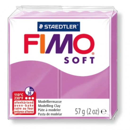 ΠΗΛΟΣ STAEDTLER FIMO SOFT LAVENDER 56 gr.