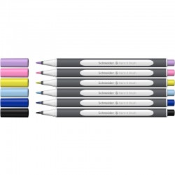 ΜΑΡΚΑΔΟΡΟΙ SCHNEIDER PAINT-IT BRUSH 070 ΣΕΤ 5+1 FREE