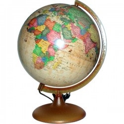 ΥΔΡΟΓΕΙΟΣ ΣΦΑΙΡΑ ΑΝΑΚΑΛΥΨΕΩΝ ΜΕ ΦΩΣ Φ25cm