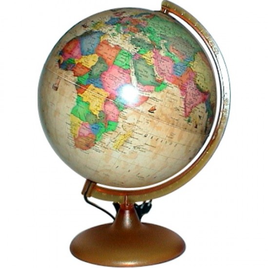 ΥΔΡΟΓΕΙΟΣ ΣΦΑΙΡΑ ΑΝΑΚΑΛΥΨΕΩΝ ΜΕ ΦΩΣ Φ25cm