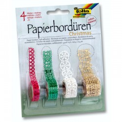 ΔΑΝΤΕΛΑ FOLIA ΑΥΤΟΚ/ΤΗ METALLIC 4m ΣΕΤ 4τεμ.