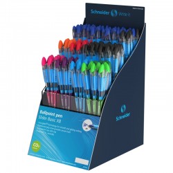 ΒΙΤΡΙΝΑ ΣΤΥΛΟ SCHNEIDER SLIDER BASIC ΧΒ (stand120τεμ.)