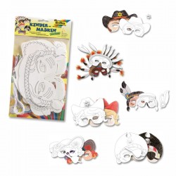 ΜΑΣΚΕΣ FOLIA ΧΑΡΤΙΝΕΣ KINDER ΑΣΟΡΤΙ ΣΕΤ 6τεμ.