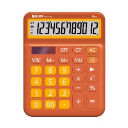 ΚΟΜΠΙΟΥΤΕΡ ELEVEN  CDC 110-OR ΠΟΡΤΟΚΑΛΙ (12 ψηφία) 160x125x28mm