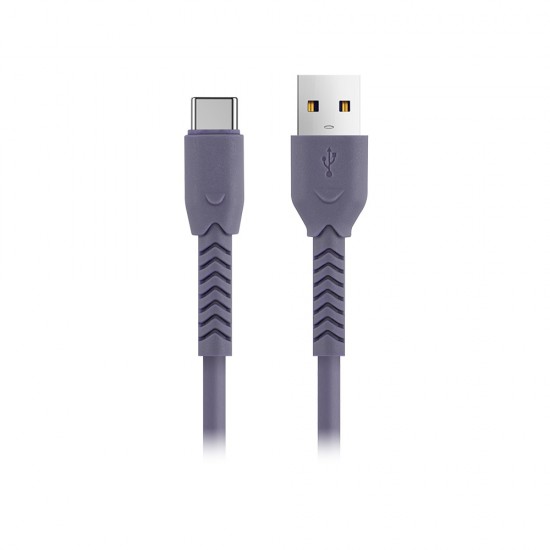 ΚΑΛΩΔΙΟ MAXLIFE USB TO USB TYPE C 1m 3A ΜΩΒ