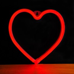 ΦΩΤΙΣΤΙΚΟ ΤΟΙΧΟΥ FOREVER LED ΚΑΡΔΙΑ