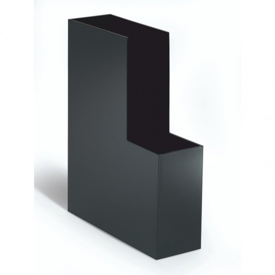 ΧΑΡΤΟΘΗΚΗ ΓΩΝΙΑ DURABLE ΜΑΥΡΗ (σκληρό πλαστικό)