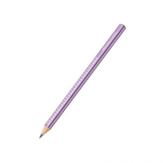 ΜΟΛΥΒΙΑ FABER CASTELL SPARKLE ΝΕΟ JUMBO ΒΙΟΛΕΤΙ