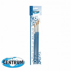 ΠΙΝΕΛΑ CENTRUM ΝΕΡΟΥ ΣΤΡΟΓΓΥΛΑ ΣΕΤ 3τεμ. (Νο 8,10,12)