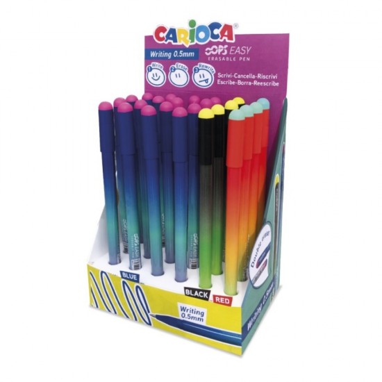 ΣΤΥΛΟ CARIOCA ERASABLE OOPS EASY (stand 30τεμ.)