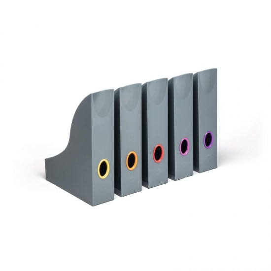 ΧΑΡΤΟΘΗΚΗ ΓΩΝΙΑ DURABLE VARICOLOR ΣΕΤ 5τεμ.