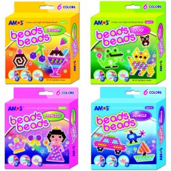 ΣΕΤ AMOS BEADS BEADS ΣΕΤ 6 ΧΡΩΜ.
