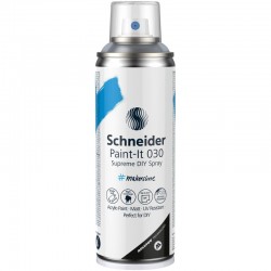 ΧΡΩΜΑΤΑ ΑΚΡΥΛΙΚΑ SCHNEIDER Σπρέι PAINT-IT 030 200ml CLEAR COAT GLOSS
