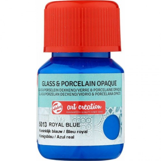TALENS ART CREATION ΧΡΩΜΑΤΑ OPQ GLASS/PORCELAIN  30ml ROYAL BLUE