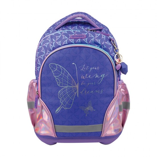 ΤΣΑΝΤΑ ΣΧΟΛΙΚΗ STREET DREAMS 31x19x41cm (με εργονομική πλάτη air system και σκληρό πάτο)