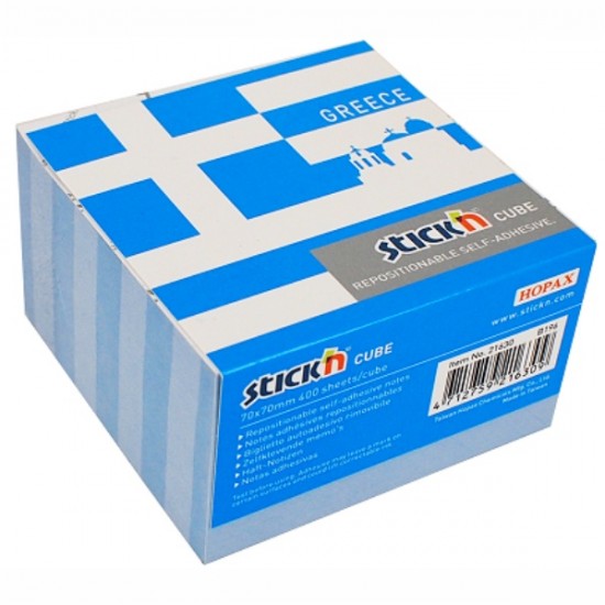 ΧΑΡΤΑΚΙΑ Stick'N ΚΥΒΟΣ ΣΧΕΔΙΑ ΕΛΛΑΔΑ 70Χ70 400Φ
