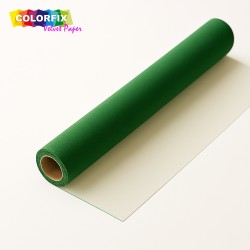 ΧΑΡΤΙ ΒΕΛΟΥΤΕ COLORFIX ΡΟΛΟ 70cm x 10m ΠΡΑΣΙΝΟ